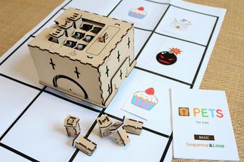 木のぬくもりを感じながらプログラミングが学べる「PETS」