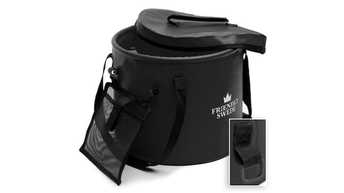 アウトドアや非常用にも 北欧発のポータブルバケツ The Friendly Swede ライフハッカー 日本版