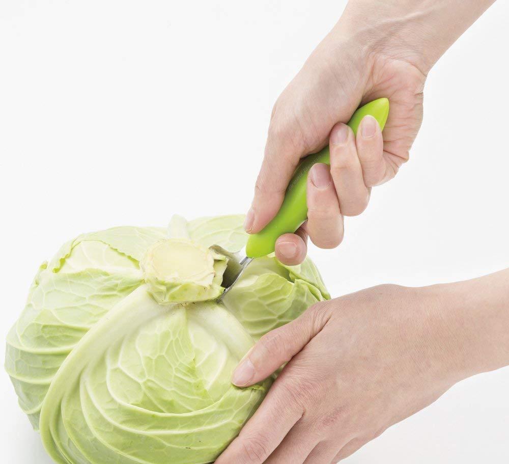 キャベツの芯を一発で取り除けるキッチンツール「キャベツ芯取り