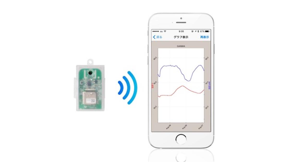 温度 湿度のチェックもiotの時代なんです スマホで室温を確認できる 温湿度センサー ライフハッカー ジャパン