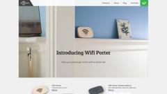 スマホをかざすだけでWi-Fiに接続できるデバイス｢Wifi Porter｣