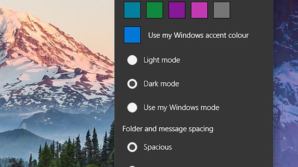 Windowsアプリダークモード