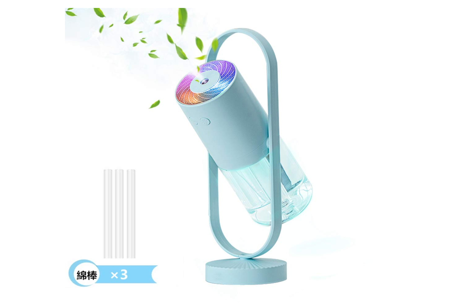 10時間使用が可能。車のドリンクホルダーにも置ける、コンパクトで多