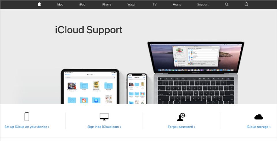 iCloudに未対応のApple IDだと言われる