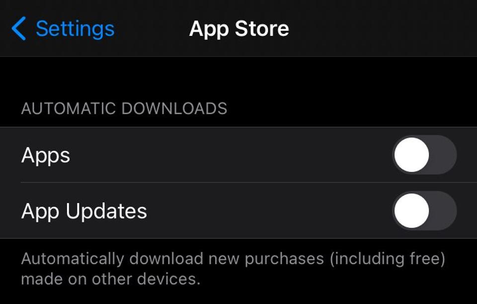 App Storeの設定