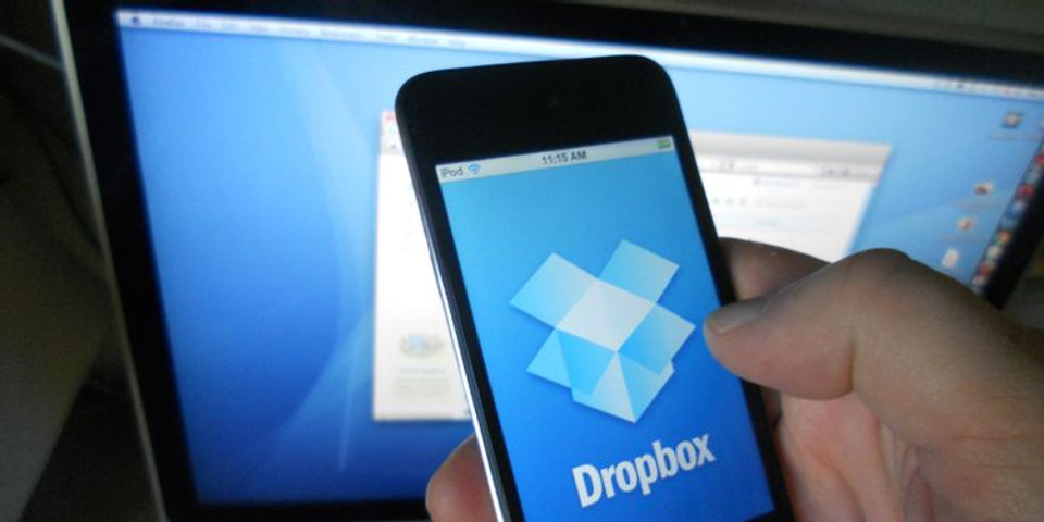 Dropboxのロゴイメージ
