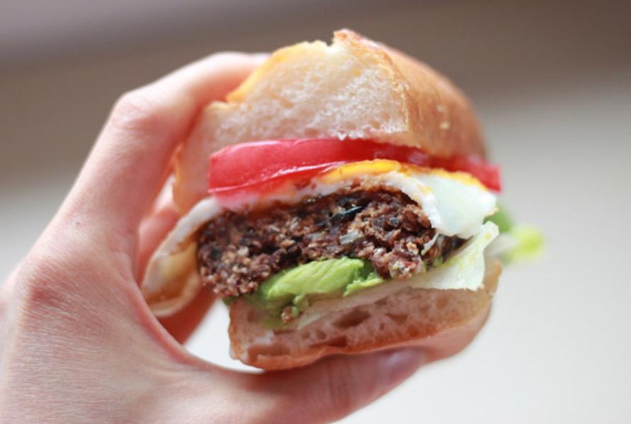 亜麻仁ベジバーガーのレシピ