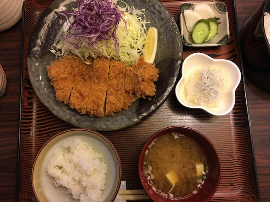 18.07.23夜ロースカツ定食