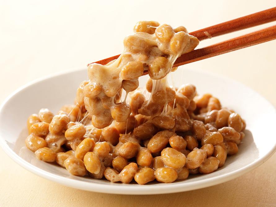 納豆と箸
