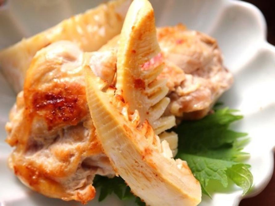 鶏肉とたけのこのヨーグルトグリル