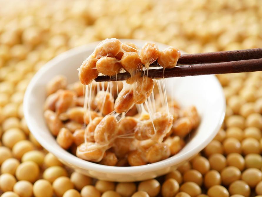 納豆と大豆