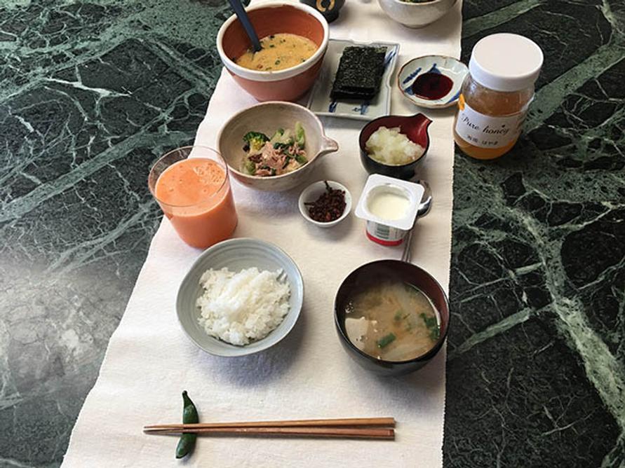 朝ごはん