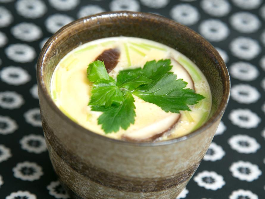 レンジで作る、簡単・茶碗蒸し