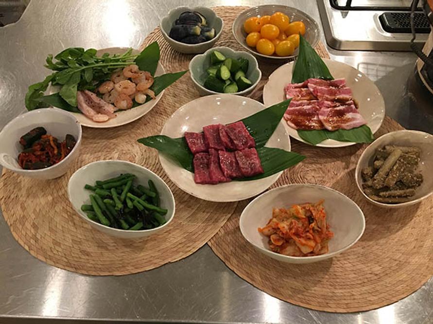 夜ご飯の食材