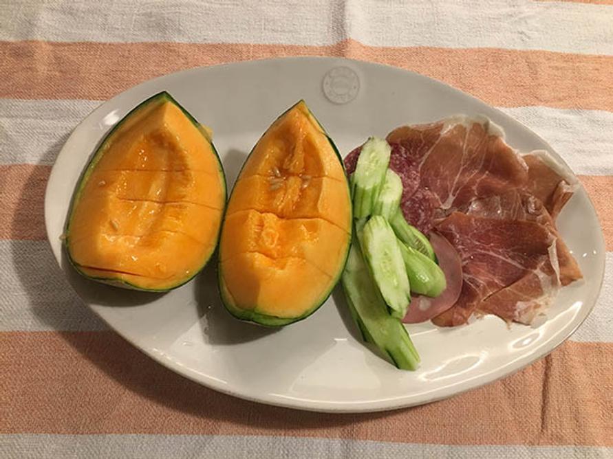 生ハムメロン