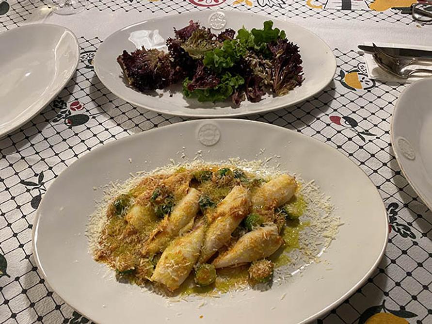 ヤリイカのトマトソース