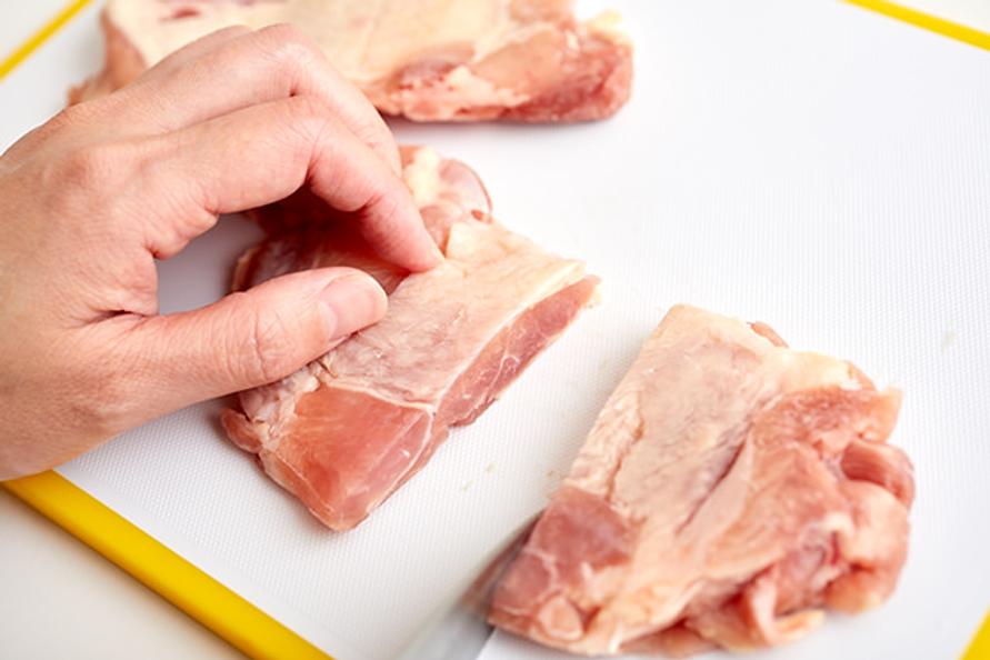 肉の解凍