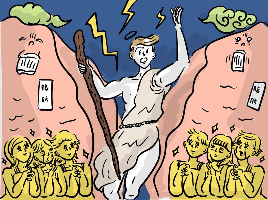 脂肪を減らすダイエットの神
