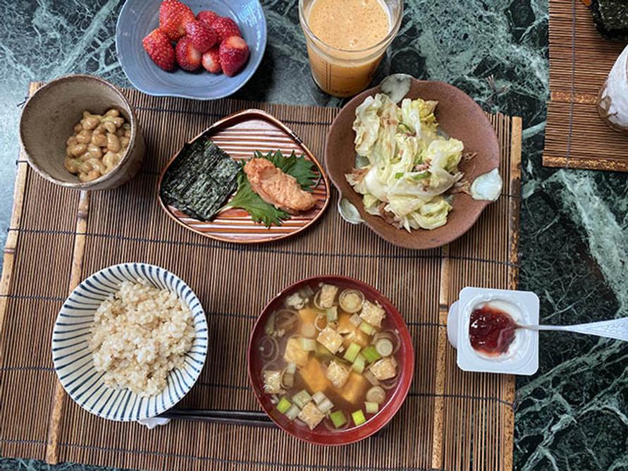 朝ごはん