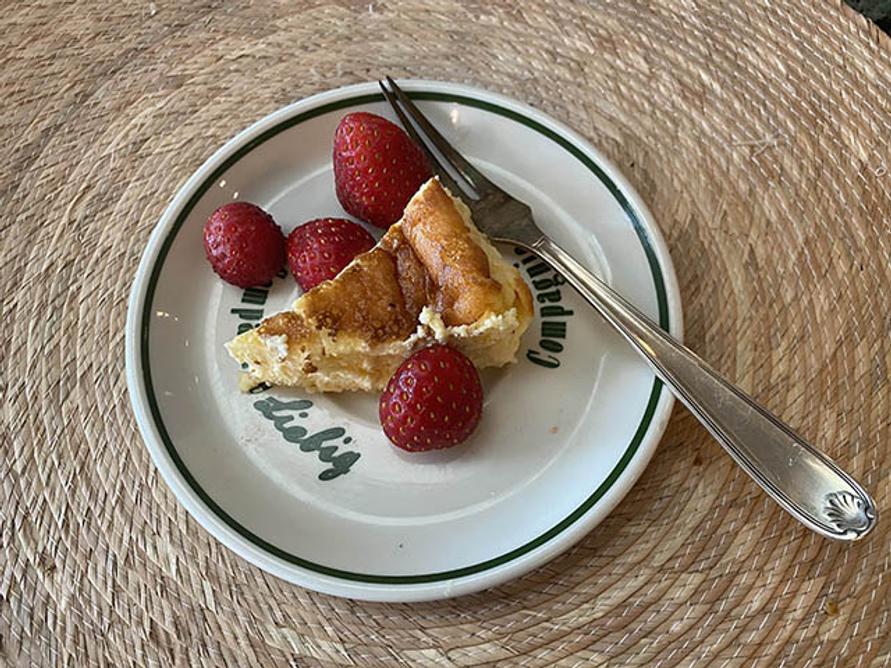 いちごとチーズケーキ