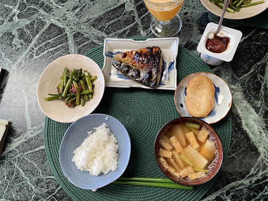 朝ごはん