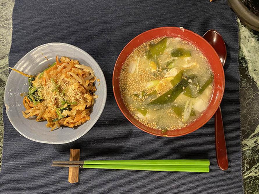 ごはんとスープ