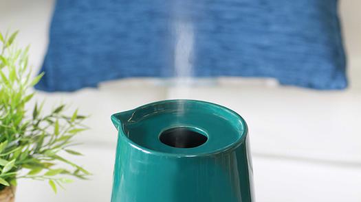 お部屋になじむ陶器製の超音波式加湿器「Onlili（オンリリ 