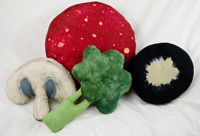 フルーツ・野菜型クッション「Bfiberandcraft」で遊びゴコロを