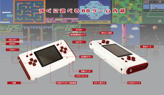 ファミコン世代に朗報。4,000円台のガジェットで、正月はレトロゲーム