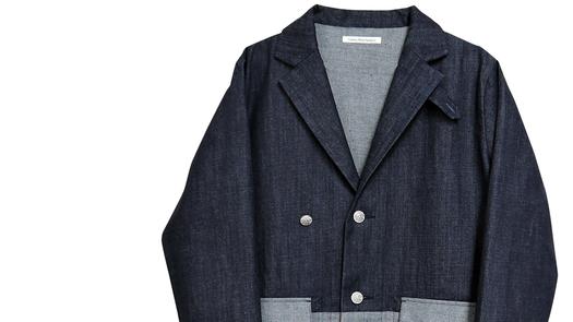 手ぶらで出かけたい」が叶う。A4ノートが入るデニムジャケット 