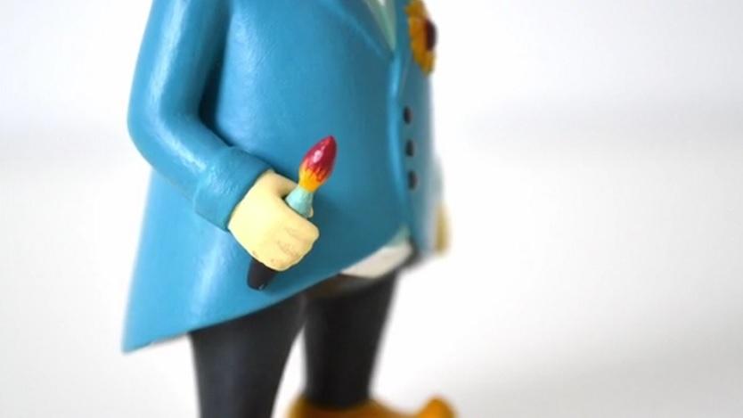 ゴッホ、フィギュアになる。代表作のミニ絵画が付いてくるオプションも