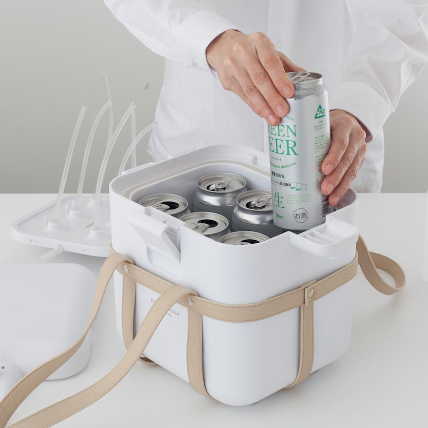 缶ビールを6缶セッティングして「クリーミーな泡」が実現できるビア