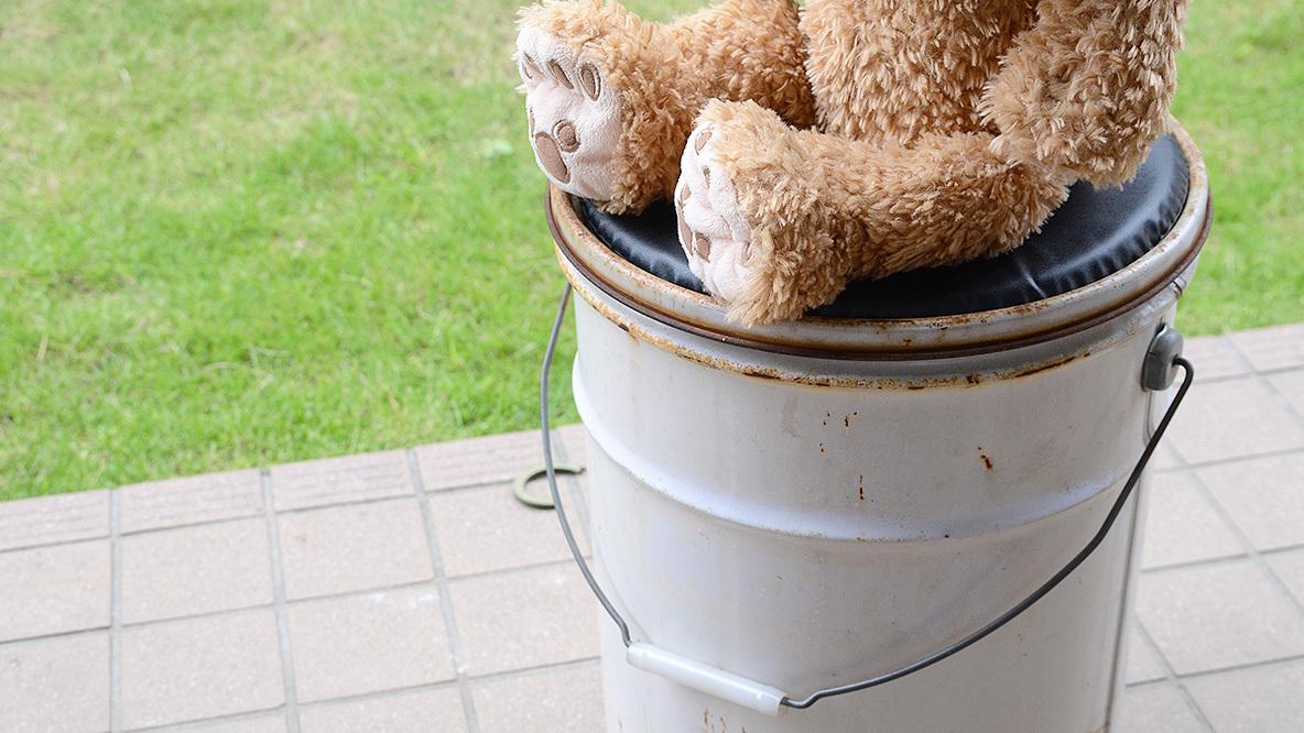 ペール缶4つセット ペール缶 20L フタ 蓋 バンド 4組セット diy 焚き火