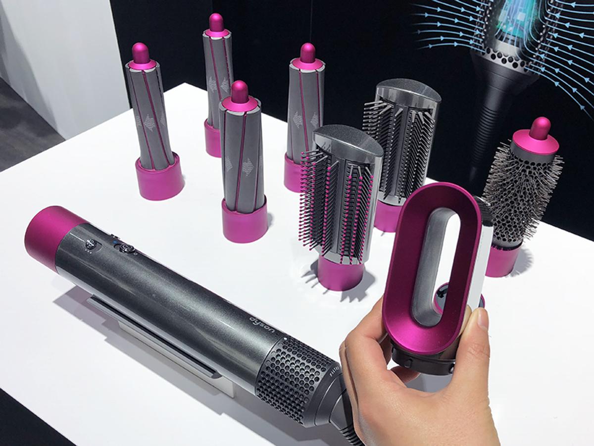 Dyson Airwrap ヘアアイロン ピンク/シルバー（Dyson 妨げ Airwrap 