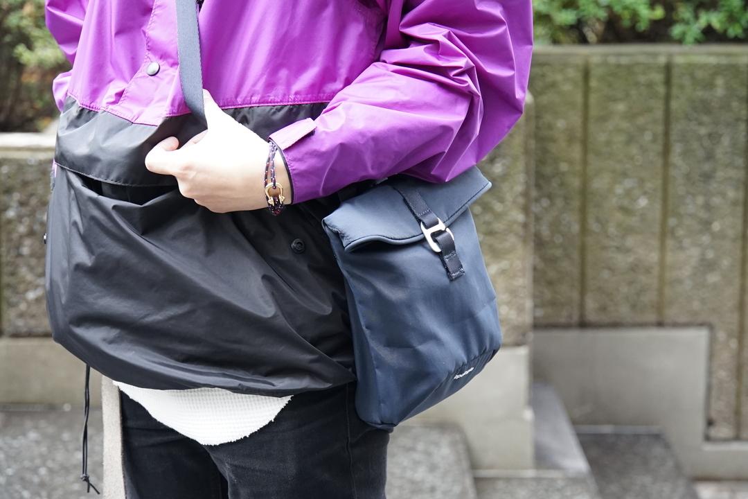 軽量・撥水で機能的！ チョークバッグをモチーフにしたTopologie