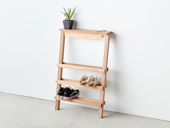 石巻工房の靴棚が気づかせてくれたんだ。靴棚、これで十分じゃん