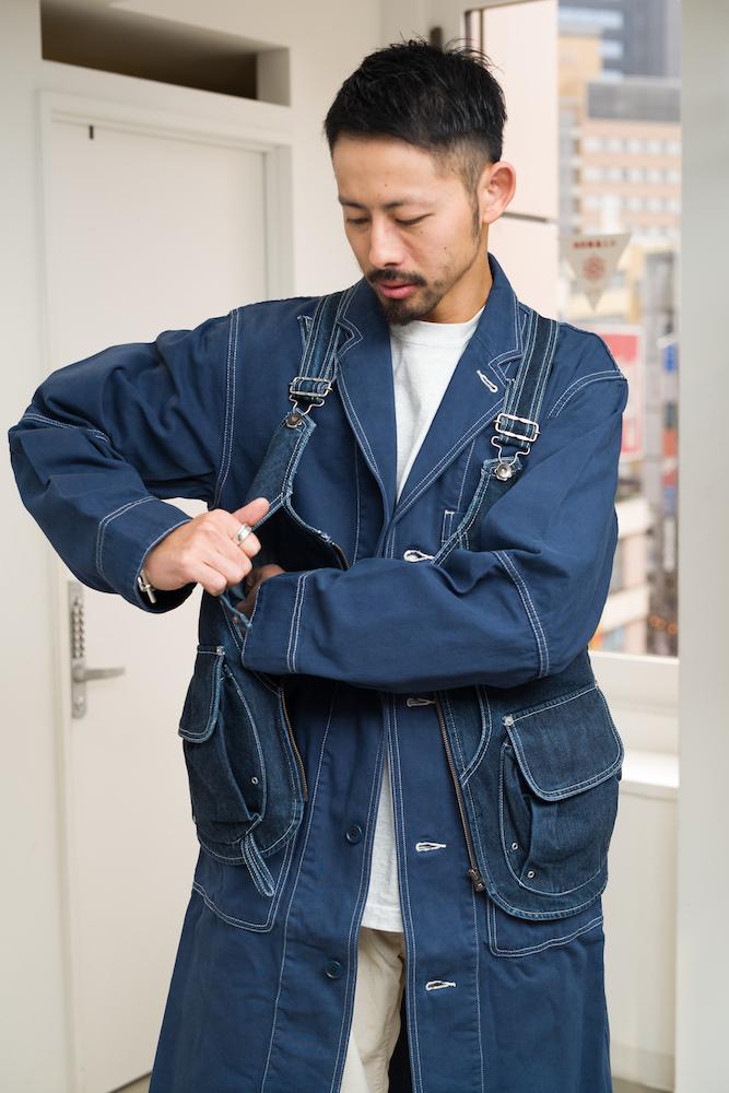 snow peak スノーピーク ベスト 焚火ベスト TAKIBI Denim-