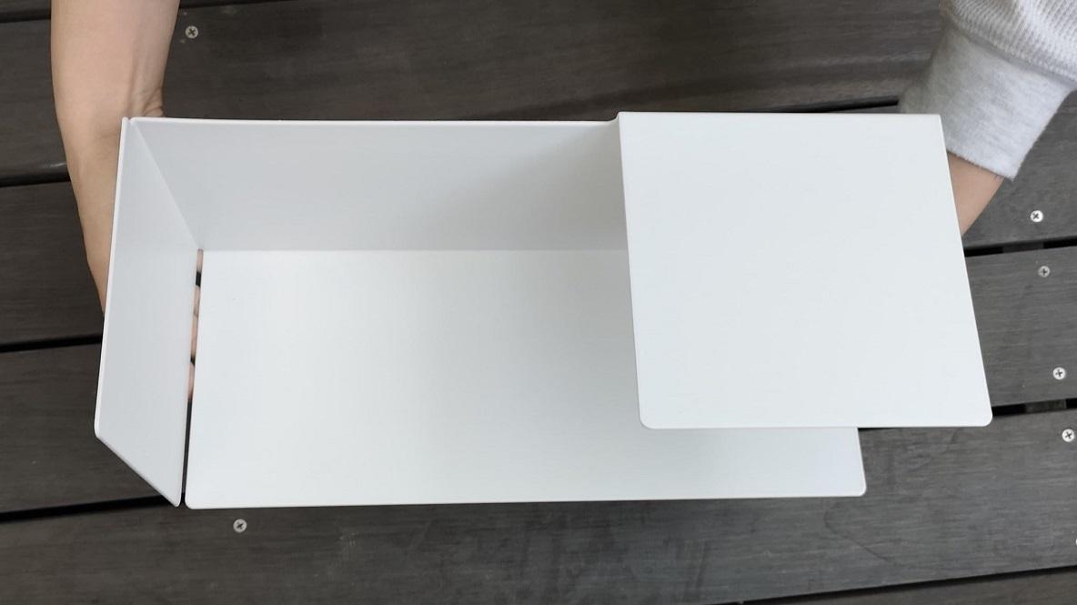 無印良品の隠れた名品見つけたよ！ このスタンドが、家中に便利な収納