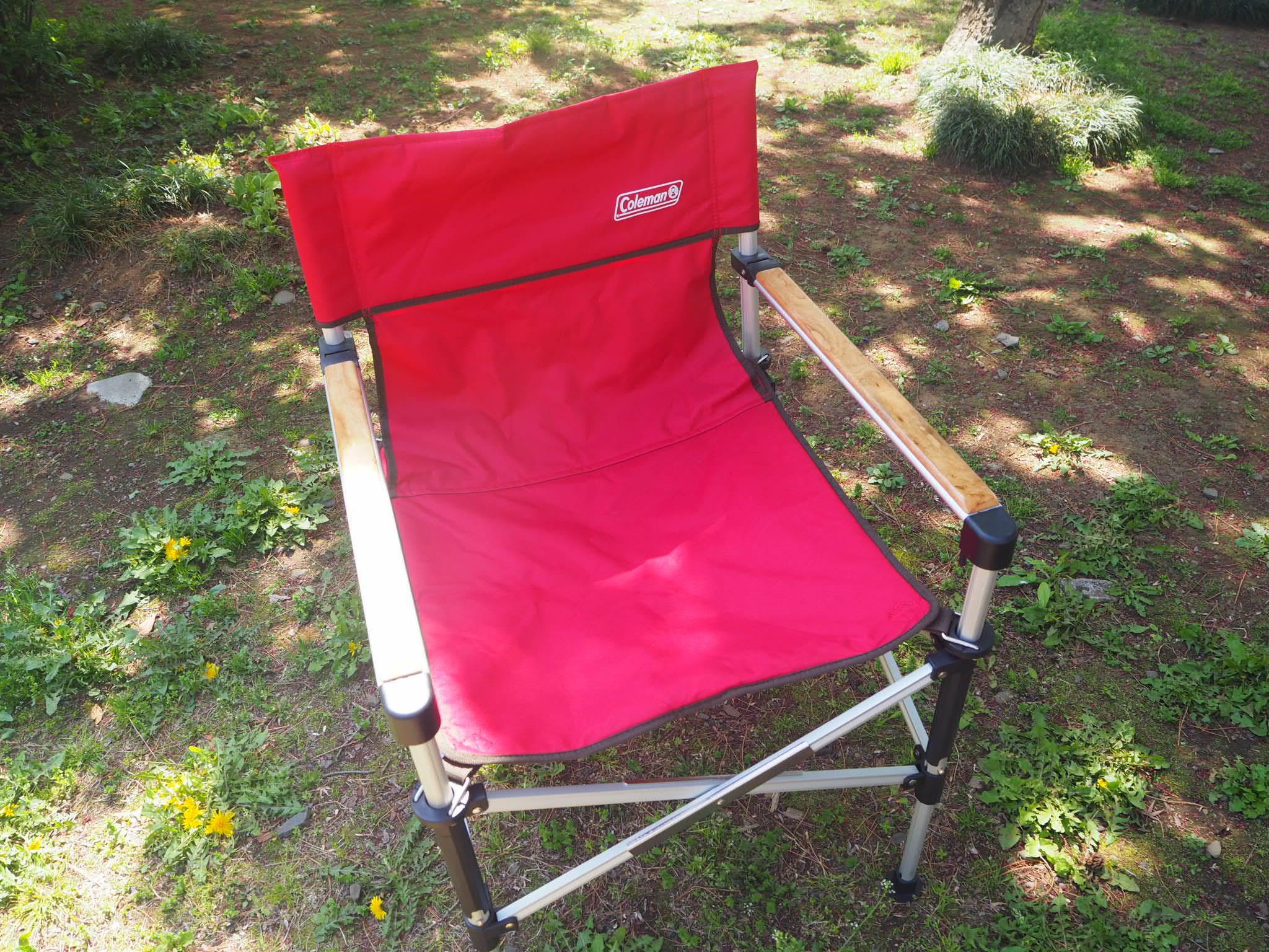 コールマン コールマンCOLEMAN ツーウェイキャプテンチェア（レッド） 2000031282 キャンプ用品 ファミリーチェア 椅子 レッド