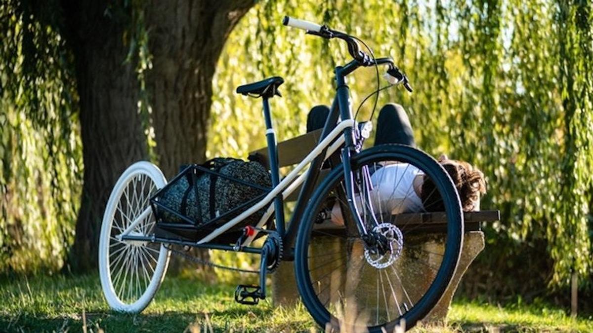 Convercycle Bikeは3秒でカーゴバイクに変身する。60キロまで荷物を 