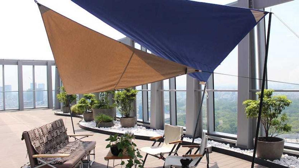ベランピングするなら、スノーピークの「アーバンシェード」が正解じゃ  