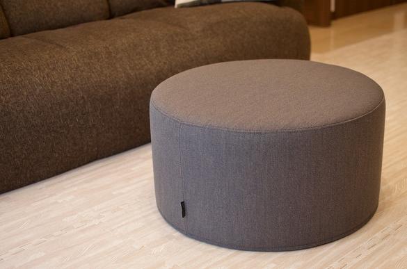 DRUMS POUF グレー 直径45 / 高さ45cm｜【公式】ACTUS online