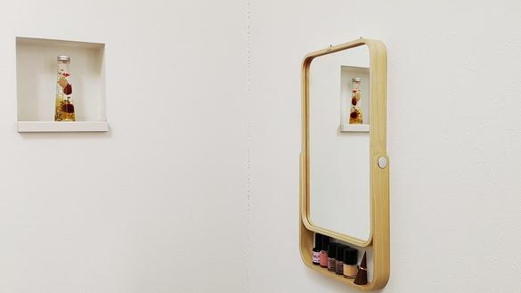 IKEAの北欧風ミラーが、長年憧れのスペースをつくってくれたんだ｜マイ