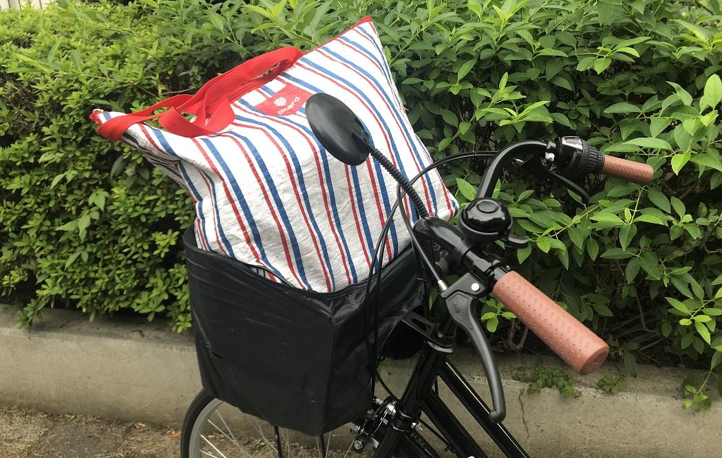 自転車に大きい荷物積めない問題、このカゴで解決！｜マイ定番スタイル