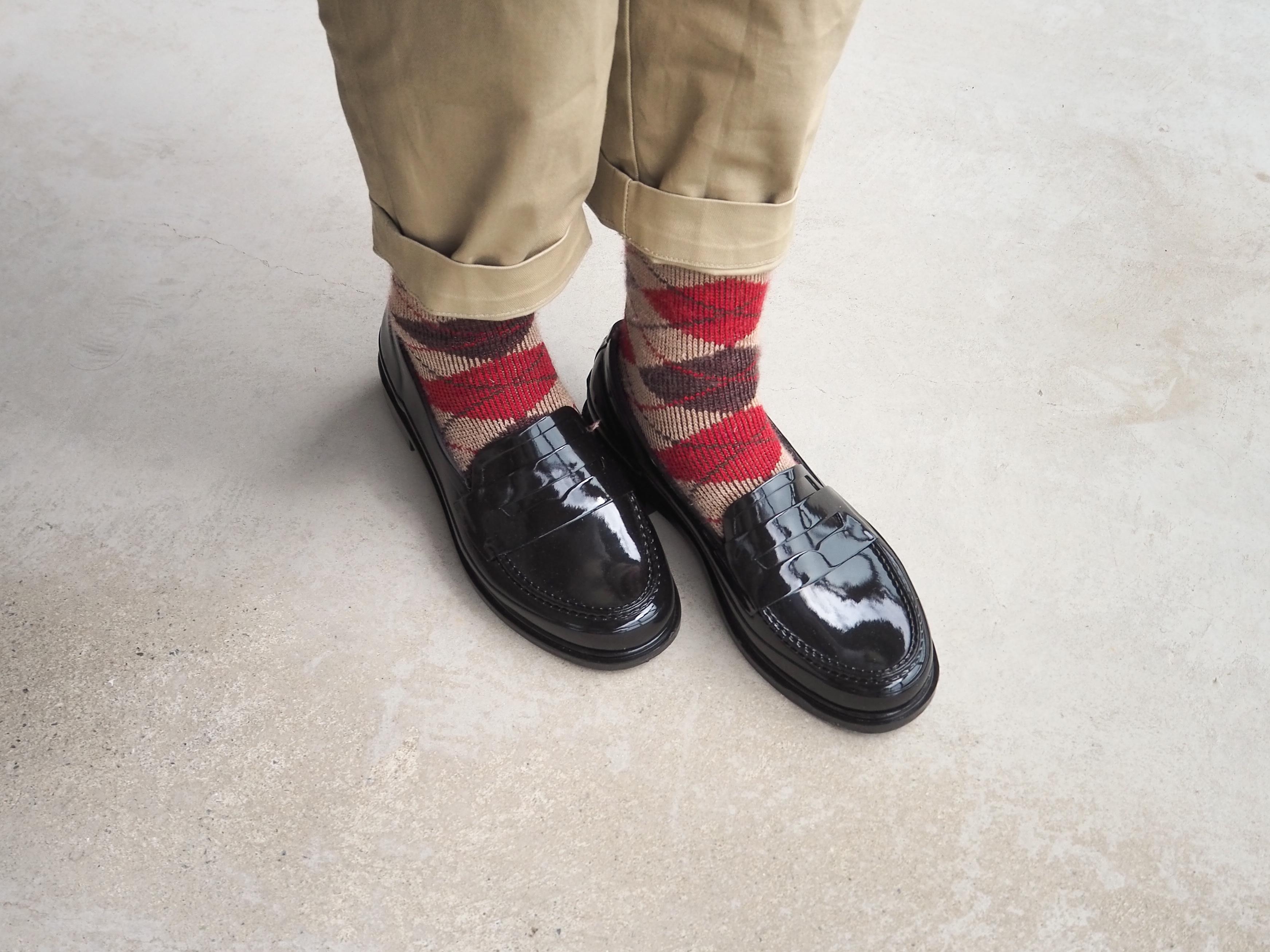 HUNTER ローファー 雨の日OK Hunter ローファーレインブーツ 一日中雨