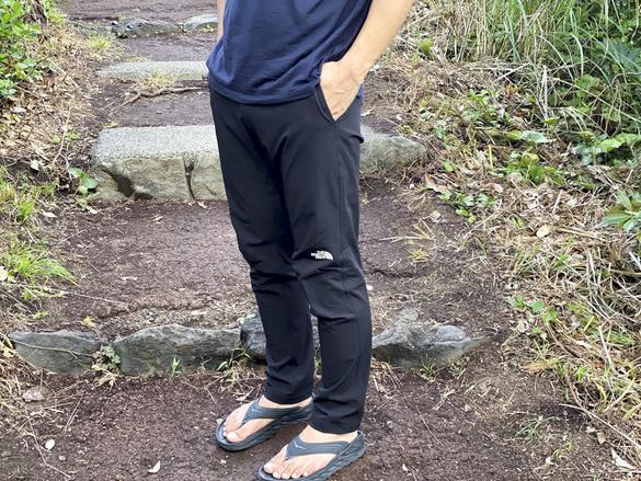 THE NORTH FACEの超軽量パンツはずっと履いていられる着心地 