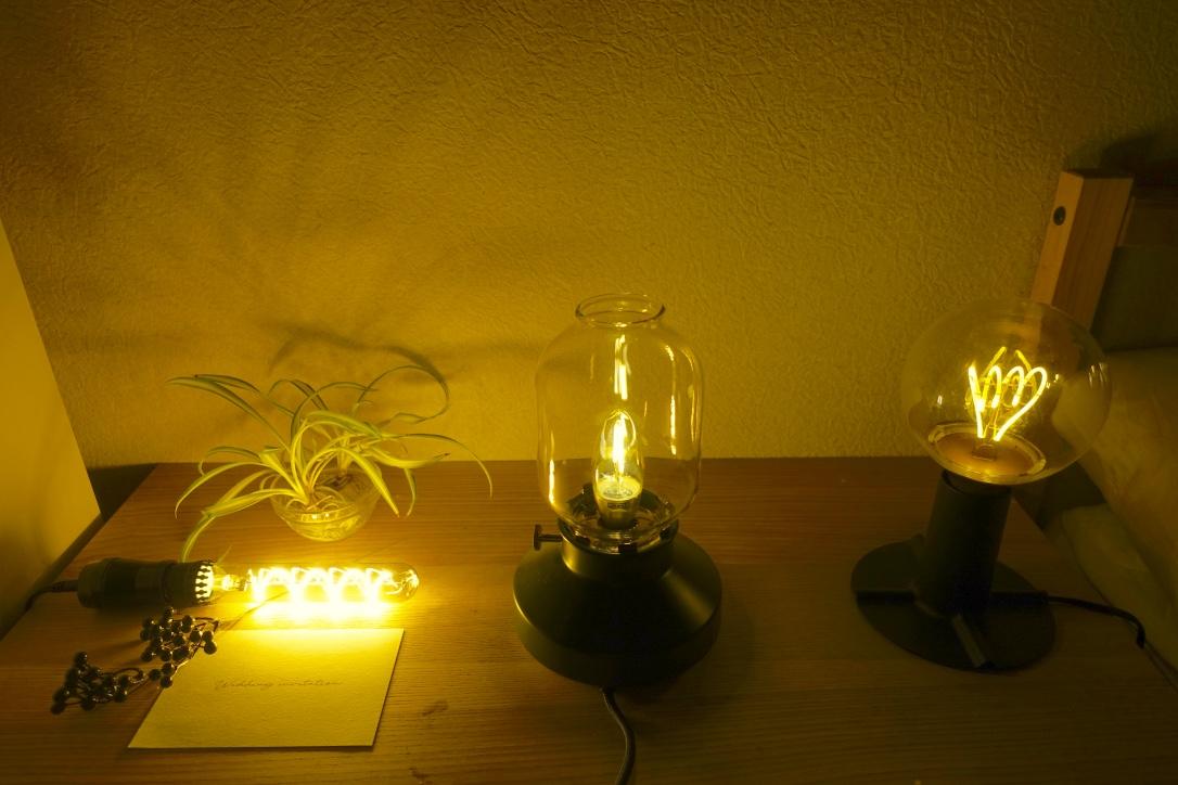 When I switched to IKEA's 499 yen LED filament bulb, the