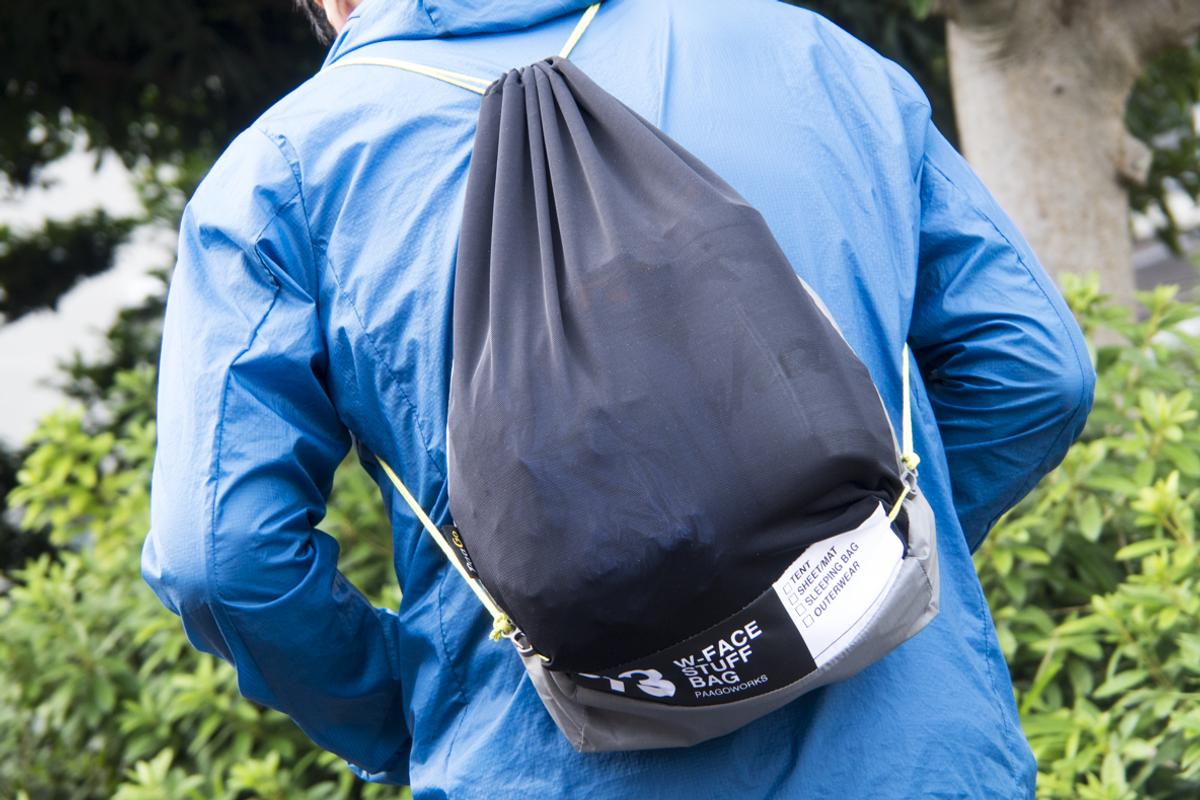 バースデー 記念日 ギフト 贈物 お勧め 通販 パーゴワークス スタッフバック W-FACE STUFF BAG アウトドア 登山 キャンプ パーゴワークス W-FACE スタッフバッグ PaaGo WORKS W-FACE StuffBag US107 スタッフサック 小物入れ 収納 袋 トラベル 旅行 キャンプ アウトドア フェス