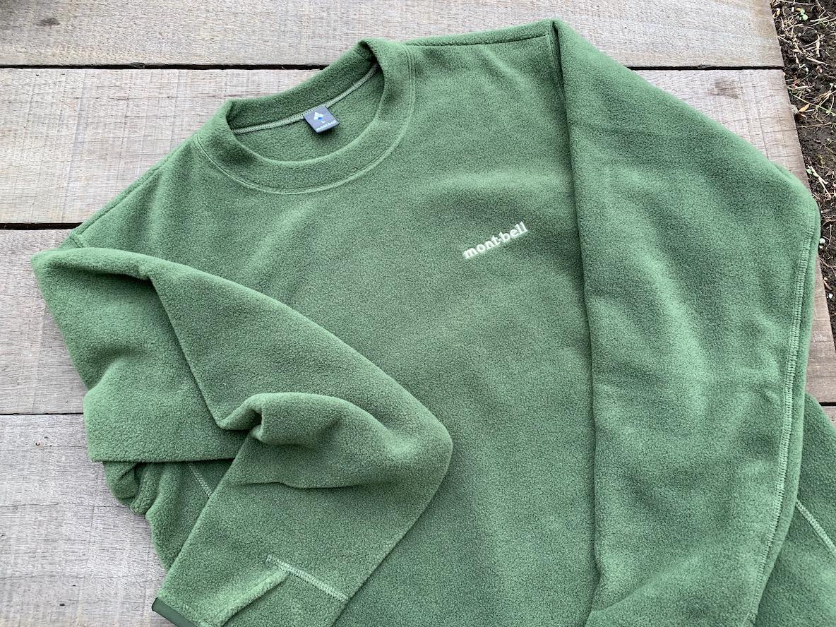 間違いない品質。モンベル ライトスウェット　フリース　M クリマプラス 100 ライトスウェット Men\u0027s｜モンベル
