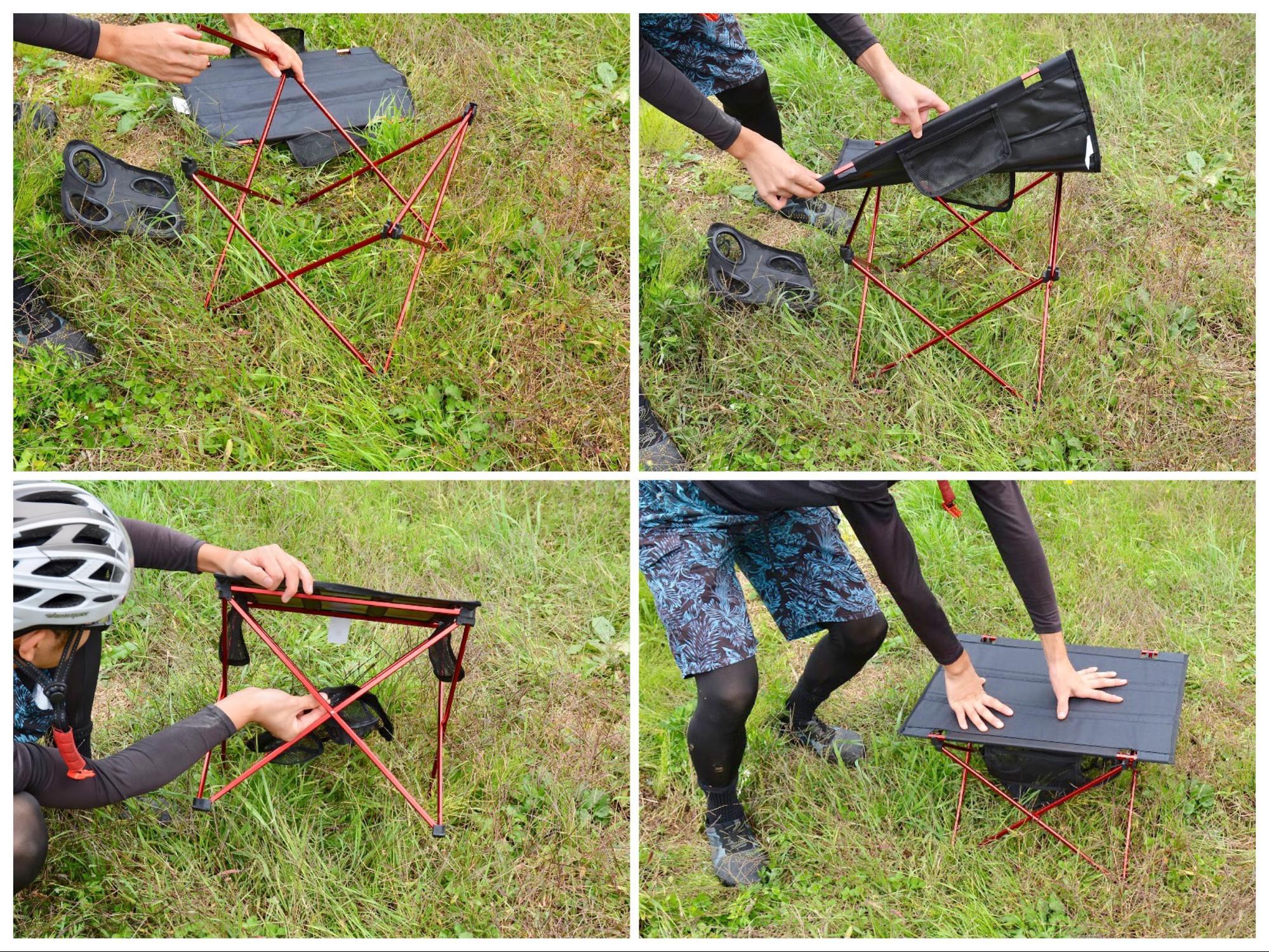 MOVTOTOPの「アウトドアテーブル」は軽量で持ち運びラクラク